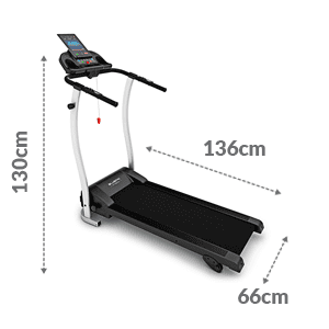 Bluefin high speed folding treadmill