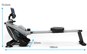 Bluefin magnetic rowing