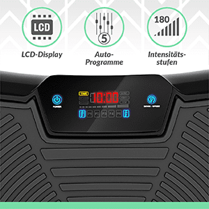 Bluefin ultra-slim vibrationsplatte