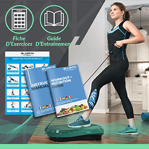 Bluefin plateforme vibrante et oscillante ultra slim