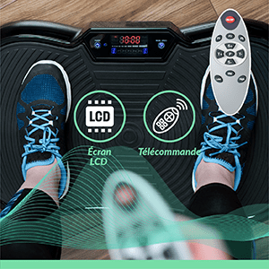 Bluefin plateforme vibrante et oscillante ultra slim