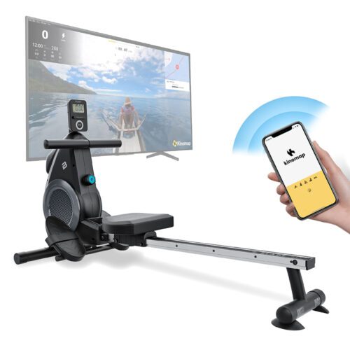 Bluefin foldable magnetic resistance rower
