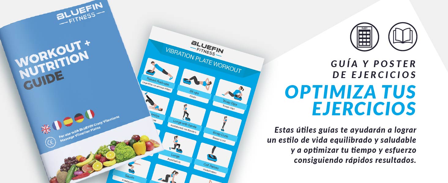 Bluefin plataforma vibratoria ultra slim