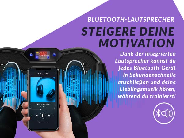 Bluefin vibrationsplatte ultra slim plus