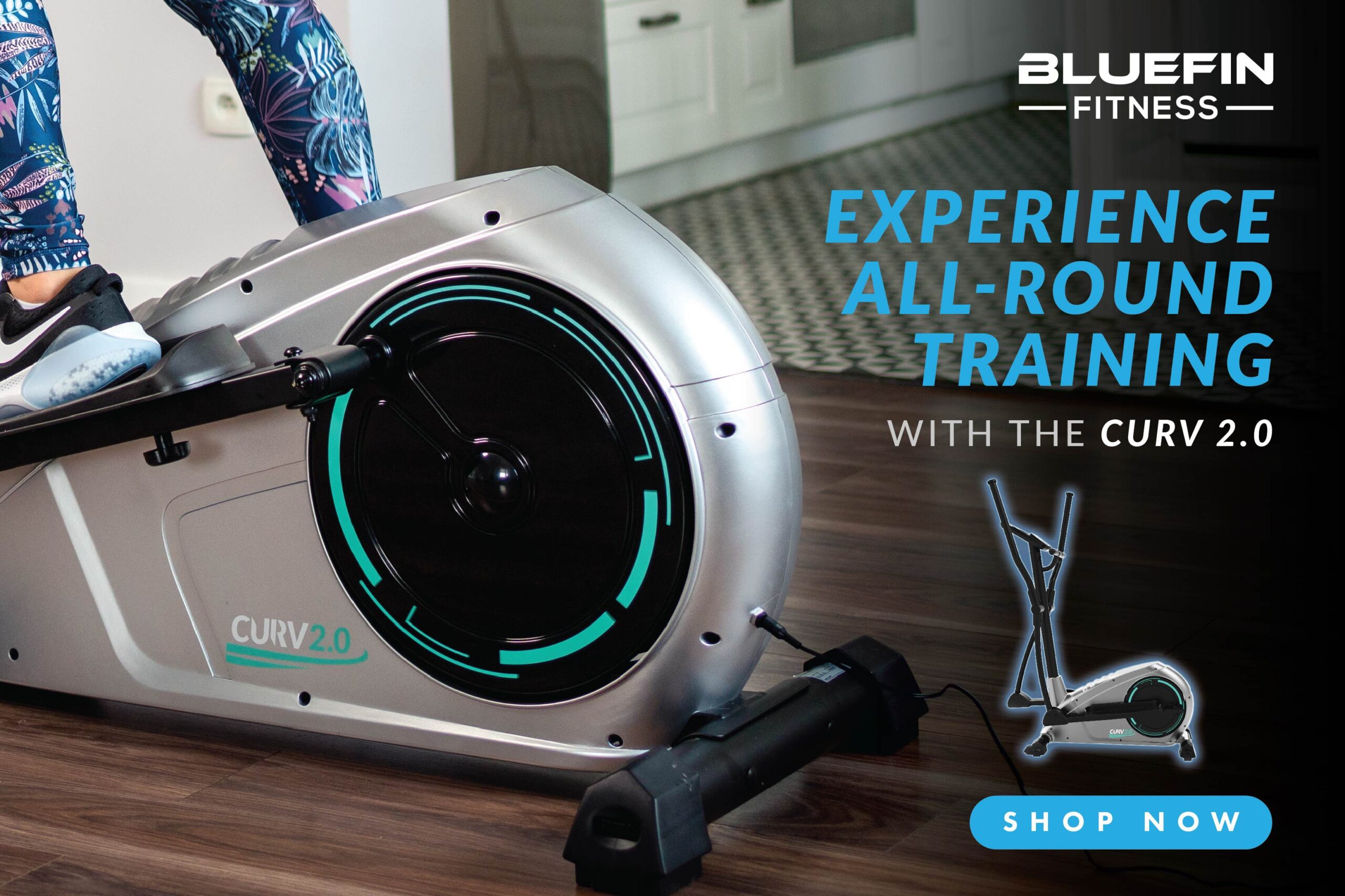 Bluefin vibration plate rowing machine home fitness elliptical trainer exercise bike treadmill